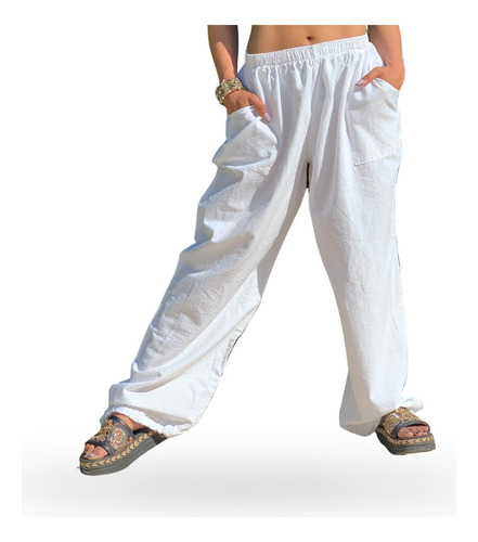 Pantalón Jogging Yoga Unisex Fresco Playa Verano 36 Al  42