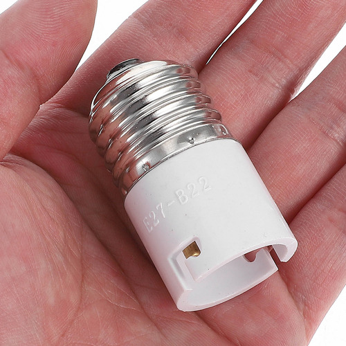 Soporte De Tornillo Para Lámpara, Adaptador E27 A Base De Bo