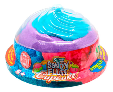 Arenas Mágicas Cupcake Kinetica Niños Masa Texturas Slimy Color Agua