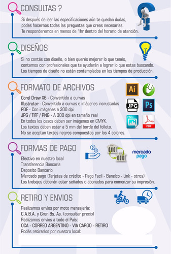 2500 Volantes 10x10 - Folletos -flyer Full Color Fte Y Dorso