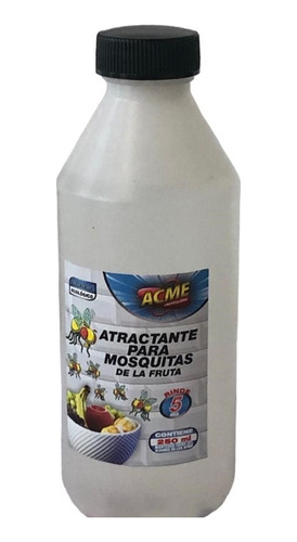 Repuesto Acme Mata Mosquitas De La  Fruta X 250ml