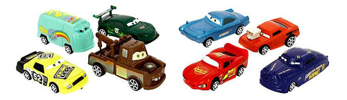 Kit 8 Carrinhos De Brinquedo Do Filme Carros