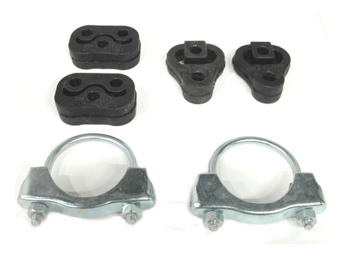 Kit Coxim Borracha Escapamento Cobalt Onix Prisma Spin Sonic