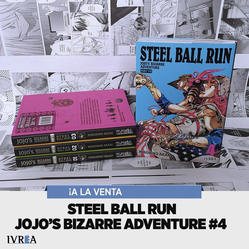 Imagen 3 de 3 de Jojo's Bizzarre Adventure Parte 7: Steel Ball Run #04