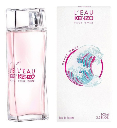 Kenzo Leau Par  Hyper Wave Pour Femme  Edt 100ml 