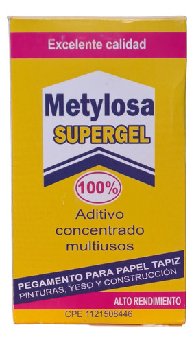 Metylosa Supergel Pega Papel Tapiz