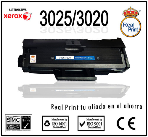 Toner Compatible Xe 3025/3020 Real Print