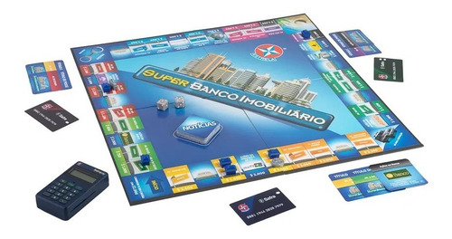 Jogo De Tabuleiro Board Game Super Banco Imobiliário Estrela