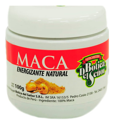 Botica Del Señor Maca 100 G