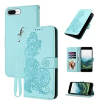 Comprar Funda Cartera Para iPhone 8 Plus iPhone 7 Plus 6\u002F6s Plus Tea