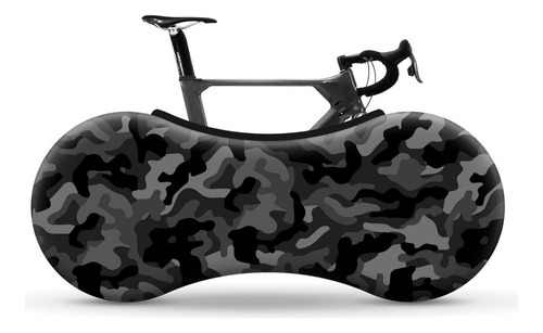 Funda De Bicicleta Impermeable Lavable A Prueba De Arañazos Color Gris oscuro Talla Universal