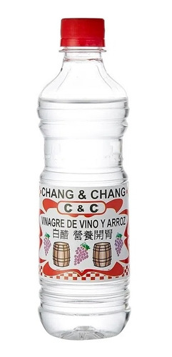 Vinagre Vino Arroz Chang Y Chang X 400g.