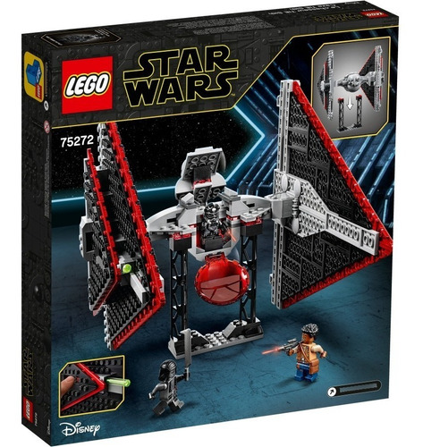 Imagen 2 de 4 de Lego Caza Tie Sith - Sith Tie Fighter Star Wars 75272