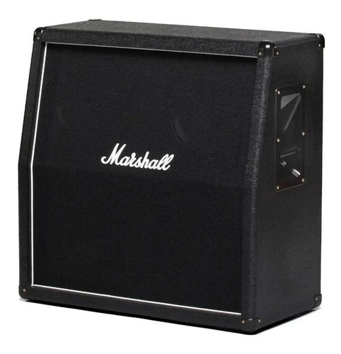 Gabinete Marshall Mx412a-e P/ Guitarra Caja 4x12 240w Color Negro