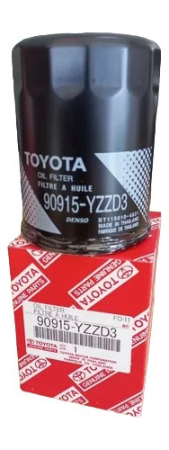 Filtro Aceite Motor Toyota 90915-yzzd3 4runner Fj Tacoma