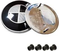 Comprar 2 Emblemas Bmw Tipo Fibra De Carbono Cofre Y Cajuela