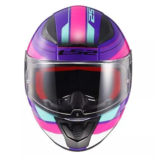 Casco Integral Moto Mujer LS2 RAPID POPPIES Blanco-Rosa FF353 - Tienda Moto  Rider México