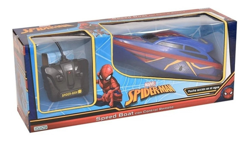 Lancha Spiderman Control Remoto Speed Boat Orig 2056 Ditoys
