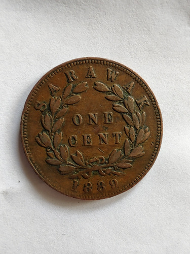 Moneda Sarawak One Cent 1889 (x1317