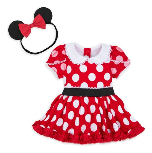 Disfraz Minnie Mouse Roja Bebé Disney Store Eeuu