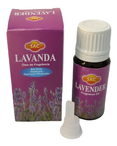 Essência Indiana Sac Lavanda - Melhora O Sono 1un.10ml