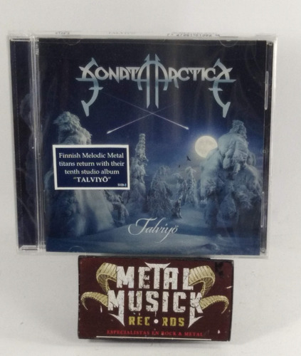 Sonata Arctica - Talviyö Sellado  Metal Musick Records