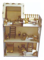 Comprar Casita Muñecas 55x35x17_20 Muebles_fibrofacil Mdf 