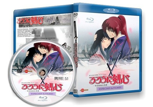 Samurai X (rurouni Kenshin) Filme E Especiais Em Blu-ray 