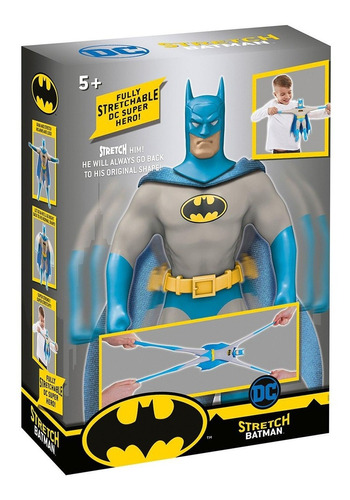 Muñeco De Batman Stretch Dc Super Flexible Febo