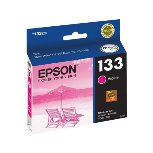 Tinta Epson 133 Original Magenta