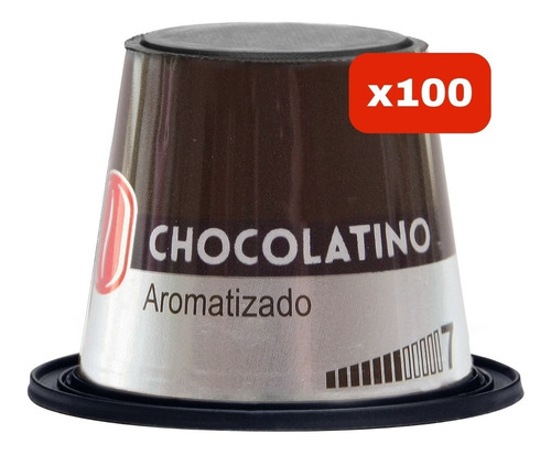 Café Caribe Chocolatino 100 Cápsulas Compatibles