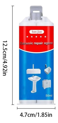 Agente De Reparación De Azulejos Domésticos De 50 Ml, Resina