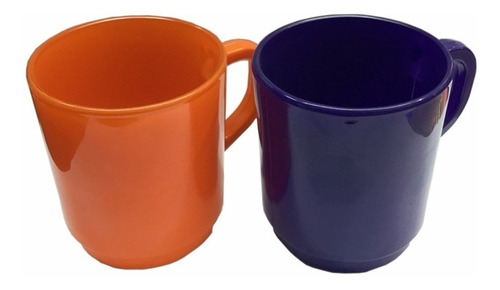 Taza Jarro Jarrito Mug Mugg Violeta  Naranja    Kaosimport