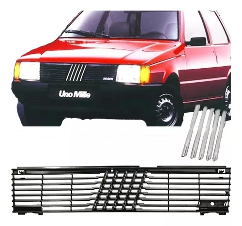 Jogo de Friso Fiat Uno 11 a 18 Tipo Borrachão - Connect Parts