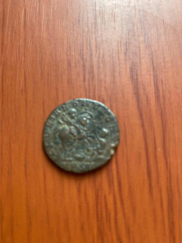 Antigua Y Auténtica Moneda Romana Del Emperador Magnencio