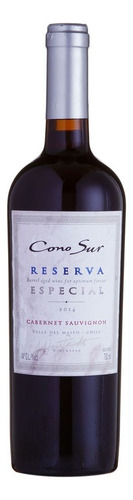 Vinho Chileno Tinto Reserva Cabernet Sauvignon Cono Sur 750ml