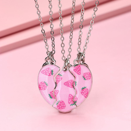 Collares Bff Para Mejores Amigos Para 3 Collares Bff Con Med
