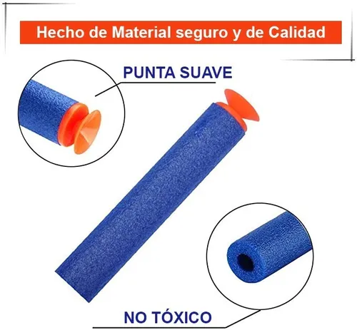 Dardos Nerf 100 Unidades