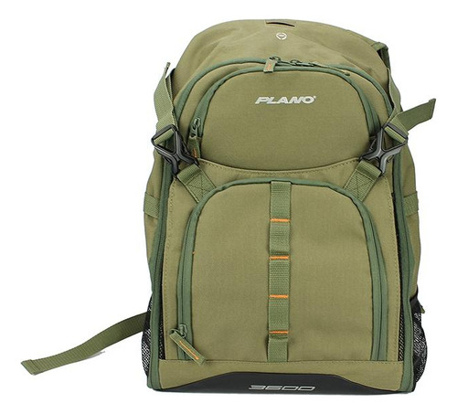 Mochila Pesca Backpacks Com 3 Estojos Verde Oliva - Plano