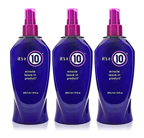 Shampoos Y Acondicionadores Para El Cabello 10 Oz Pack De 3