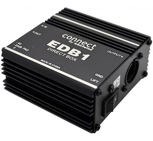 Imagen 10 de 10 de Caja Directa Pasiva Whirlwind Edb1 Salida Xlr