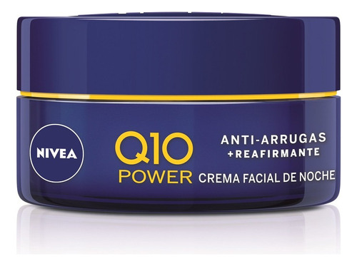 Crema Facial Antiarrugas Noche Q10 Power Nivea 50ml