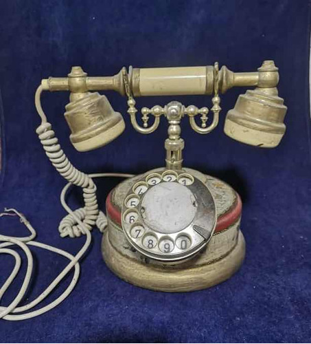 Teléfono Antiguo Estilo Clásico Europeo