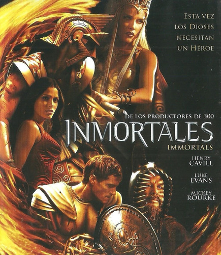 Inmortales | Blu Ray Henry Cavill Película Nuevo