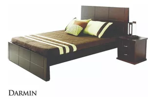 Cama Queen Size , Madera Tornillo , Modelo Darmin