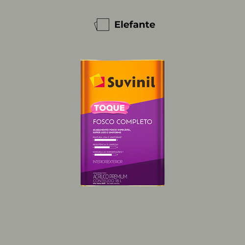 Tinta Toque Fosco Completo Varias Cores 18l Suvinil