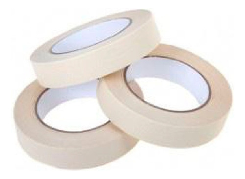 Cinta De Papel / Enmascarar 48 Mm X 50 Metros - Pack 3 U.