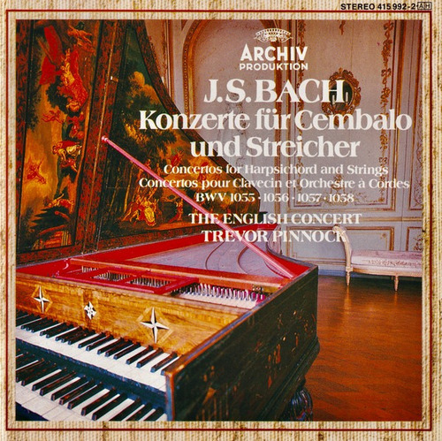  Bach:* Cd: Konzerte Für Cembalo Und Streicher* Nuevo*