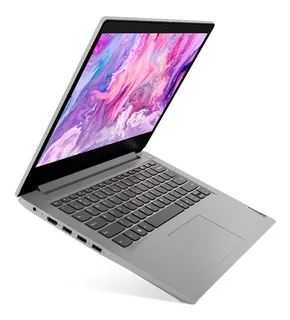 Laptop Lenovo IdeaPad 14ITL05 platinum gray 14", Intel Core i3 1115G4 8GB de RAM 512GB SSD, Intel UHD Graphics Xe G4 48EUs 1366x768px Windows 11 Home