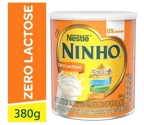Composto Lácteo Nestlé Ninho Forti+ Zero Lactose Kit 8 Un